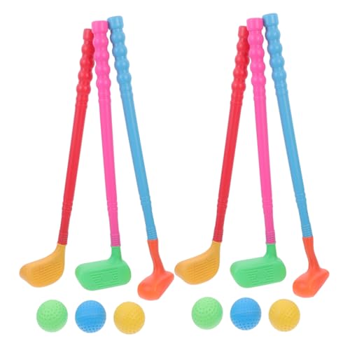 Milisten 2Sätze Golfset aus Kunststoff Golfschläger und Bälle für Spielerisches Lernen Zufällige Farben für Freizeit und Outdoor Aktivitäten Milisten 2Sätze Golfset aus Kunststoff Golfschläger und Bälle für Spielerisches Lernen Zufällige Farben für Freizeit und Outdoor Aktivitäten von Milisten