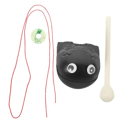 Milisten 2Sätze Kleiner Desktop Tempelblock aus Lustiges Percussion Instrument für Meditation Stressabbau und Kreative für Anfänger und Profis von Milisten