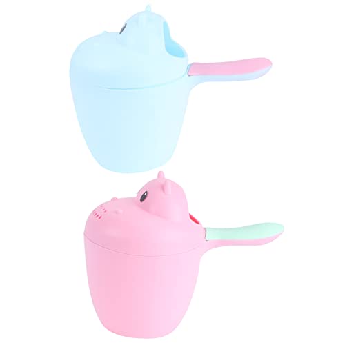 Milisten 2Stücke Cartoon Shampoo Tasse Duschwasserbehälter für Babyparty Langlebige Materialien Kreatives Design Einfaches Haarewaschen für Junge Mädchen Milisten 2Stücke Cartoon Shampoo Tasse Duschwasserbehälter für Babyparty Langlebige Materialien Kreatives Design Einfaches Haarewaschen für Junge Mädchen von Milisten