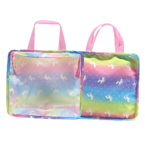 Milisten 2Stücke Einhorn Aufbewahrungstasche für Puppenzubehör Spielzeugpuppen Puppenkleidung und Reise Zubehör Leicht und Langlebig Milisten 2Stücke Einhorn Aufbewahrungstasche für Puppenzubehör Spielzeugpuppen Puppenkleidung und Reise Zubehör Leicht und Langlebig von Milisten