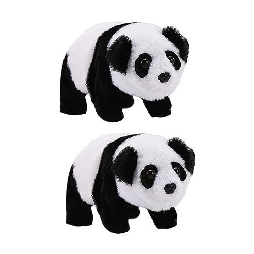 Milisten 2Stücke Elektrisches Plüschspielzeug Panda Interaktives Kuscheltier und Geräusche Macht für Hochwertiges Langlebiges aus Weichem Material Milisten 2Stücke Elektrisches Plüschspielzeug Panda Interaktives Kuscheltier und Geräusche Macht für Hochwertiges Langlebiges aus Weichem Material von Milisten