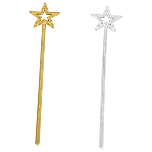Milisten 2Stücke Feenstäbe Sternform für Glitzernde Cosplay Requisiten für Dress Up Partys Geburtstagsfeiern Hochzeiten und Bühnenaufführungen Milisten 2Stücke Feenstäbe Sternform für Glitzernde Cosplay Requisiten für Dress Up Partys Geburtstagsfeiern Hochzeiten und Bühnenaufführungen von Milisten