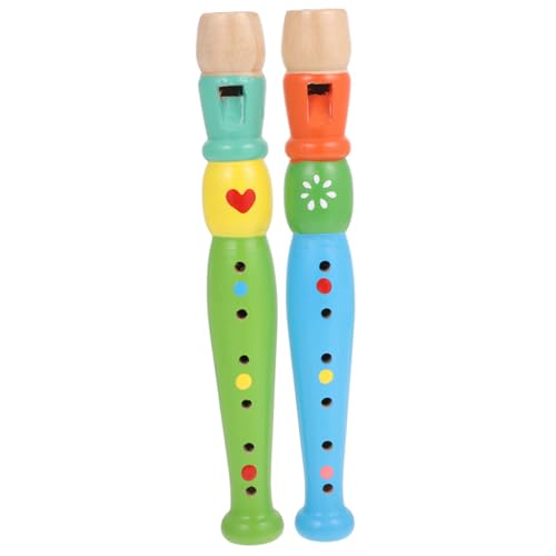 Milisten 2Stücke Flöten aus Holz Musikinstrumente für Pädagogisches Musikspielzeug Fördert Kreativität und Musikalische Fähigkeiten für Partys Milisten 2Stücke Flöten aus Holz Musikinstrumente für Pädagogisches Musikspielzeug Fördert Kreativität und Musikalische Fähigkeiten für Partys von Milisten