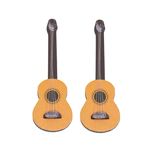 Milisten 2Stücke Gitarre Holz Ornamente für Puppenhaus Dekoration Accessoires für Musikwelt Langlebig Geruchlos für Musikliebhaber und Freunde Milisten 2Stücke Gitarre Holz Ornamente für Puppenhaus Dekoration Accessoires für Musikwelt Langlebig Geruchlos für Musikliebhaber und Freunde von Milisten