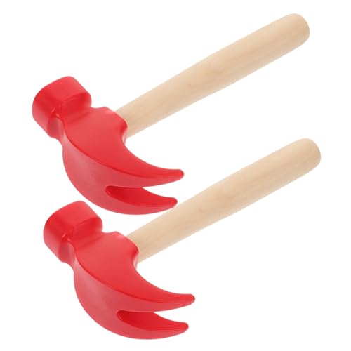 Milisten 2Stücke Hammerspielzeug Kleiner Holzhammer für Leicht und Tragbar Hand Auge Koordination Kreative Rollenspiele und Milisten 2Stücke Hammerspielzeug Kleiner Holzhammer für Leicht und Tragbar Hand Auge Koordination Kreative Rollenspiele und von Milisten