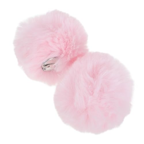 Milisten 2Stücke Hasenschwanz Zubehör Pompons für Kostüm Gothic Stil Hasenschwänze Einfach zu Befestigen für Halloween und Cosplay Party Accessoires von Milisten