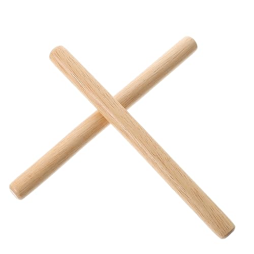 Milisten 2Stücke Hölzerne Musikalische Rhythmusstäbe für Pädagogisches Instrumentenset zur des Rhythmusgefühls Musikalischen Grundlagen für Junge Musiker Milisten 2Stücke Hölzerne Musikalische Rhythmusstäbe für Pädagogisches Instrumentenset zur des Rhythmusgefühls Musikalischen Grundlagen für Junge Musiker von Milisten