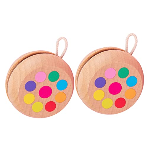 Milisten 2Stücke Holz Yoyo Pädagogisches Outdoor für Fördert Hand Augen Koordination und Wrist für Kleine Milisten 2Stücke Holz Yoyo Pädagogisches Outdoor für Fördert Hand Augen Koordination und Wrist für Kleine von Milisten