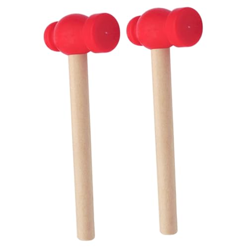 Milisten 2Stücke Holzhammer für Interaktives Eltern für Lernen und Dekoration Sicher und Zuverlässig für Kleine Hände Milisten 2Stücke Holzhammer für Interaktives Eltern für Lernen und Dekoration Sicher und Zuverlässig für Kleine Hände von Milisten
