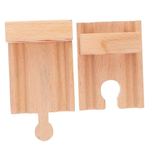 Milisten 2Stücke Holzspielzeug Gleis Stoppstück DIY Schienenstücke für Holz Eisenbahnen Kreatives Zubehör für Fördert Fantasie und Motorische Fähigkeiten Sicher und Langlebig Milisten 2Stücke Holzspielzeug Gleis Stoppstück DIY Schienenstücke für Holz Eisenbahnen Kreatives Zubehör für Fördert Fantasie und Motorische Fähigkeiten Sicher und Langlebig von Milisten