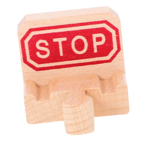 Milisten 2Stücke Holzspielzeug Stop Track Für Gleis Für Kreative Bahnbauten Und Spielerisches Lernen Sicher Und Langlebig Milisten 2Stücke Holzspielzeug Stop Track Für Gleis Für Kreative Bahnbauten Und Spielerisches Lernen Sicher Und Langlebig von Milisten