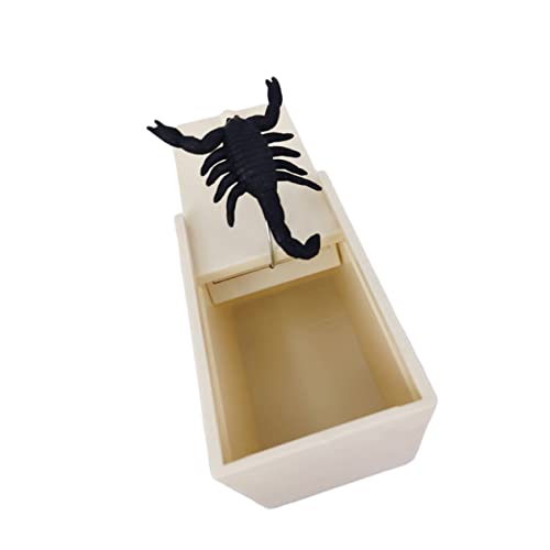 Milisten 2Stücke Horrible Box Streichspielzeug mit Gefälschtem Tricky Requisiten für Aprilscherze und Halloween Deko Kreative für Spaß und Scherzartikel von Milisten