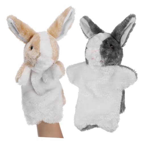 Milisten 2Stücke Interaktive Kaninchen Handpuppen für Handpuppen Eltern Beziehungen für Puppentheater und Geschichtenerzählen Farbe Zufällig Milisten 2Stücke Interaktive Kaninchen Handpuppen für Handpuppen Eltern Beziehungen für Puppentheater und Geschichtenerzählen Farbe Zufällig von Milisten