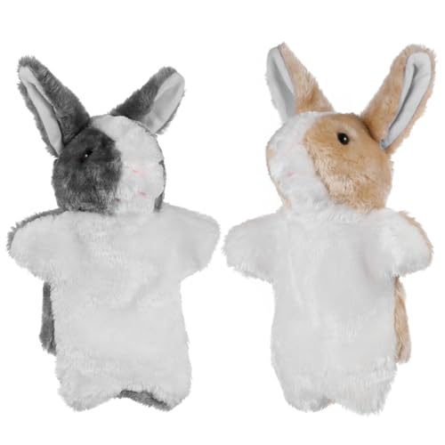 Milisten 2Stücke Kaninchen Handpuppen aus Interaktive Tierpuppen für Fantasievolles und Verbesserung der Eltern Beziehung Farben Zufällig für Jahren Milisten 2Stücke Kaninchen Handpuppen aus Interaktive Tierpuppen für Fantasievolles und Verbesserung der Eltern Beziehung Farben Zufällig für Jahren von Milisten