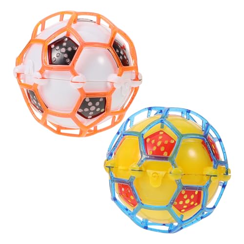 Milisten 2Stücke Leuchtender Hüpfender Fußball Musikspielzeug für Licht und Sprungfunktion Geburtstagsfeiern und Geselligkeit Batteriefrei Spielzeugball Milisten 2Stücke Leuchtender Hüpfender Fußball Musikspielzeug für Licht und Sprungfunktion Geburtstagsfeiern und Geselligkeit Batteriefrei Spielzeugball von Milisten