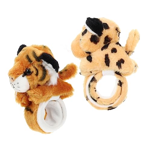 Milisten 2Stücke Plüsch Tier Slap Armbänder für Niedliche Handgelenkspielzeuge mit Tierischem Design Partyspielzeug und für Kleine und Langlebig Milisten 2Stücke Plüsch Tier Slap Armbänder für Niedliche Handgelenkspielzeuge mit Tierischem Design Partyspielzeug und für Kleine und Langlebig von Milisten