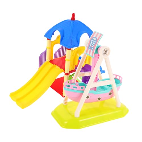 Milisten 2Stücke Puppenhaus Spielplatzmodell Piratenschiff Realistische Kinderszenen Rollenspiel Und Sozialen Interaktionen Zubehör Milisten 2Stücke Puppenhaus Spielplatzmodell Piratenschiff Realistische Kinderszenen Rollenspiel Und Sozialen Interaktionen Zubehör von Milisten