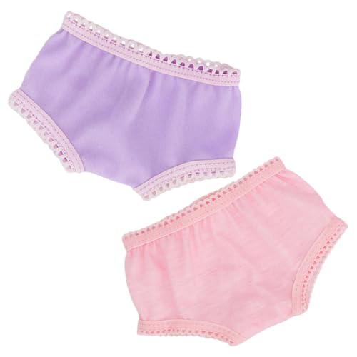 Milisten 2stücke Puppenhöschen Für Kleine Puppen Ersatz Unterhose Für Puppe Puppenzubehör Für Rollenspiele Strapazierfähig Und Sicher Exquisites Miniaturdesign Milisten 2stücke Puppenhöschen Für Kleine Puppen Ersatz Unterhose Für Puppe Puppenzubehör Für Rollenspiele Strapazierfähig Und Sicher Exquisites Miniaturdesign von Milisten