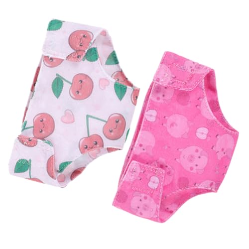 Milisten 2Stücke Puppenunterwäsche für Puppen Unterhosen Zubehör für Puppen Geeignet für Fantasievolles Spiel und Puppenpflege Zufälliger Stil Milisten 2Stücke Puppenunterwäsche für Puppen Unterhosen Zubehör für Puppen Geeignet für Fantasievolles Spiel und Puppenpflege Zufälliger Stil von Milisten
