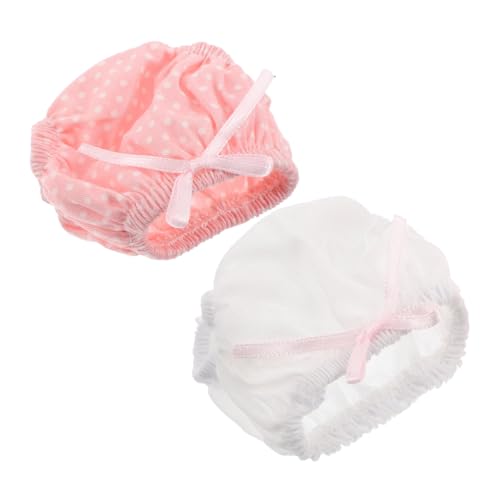 Milisten 2Stücke Puppenwindeln Unterwäsche für Puppen Wiederverwendbare Puppenkleidung mit Modischem Triangel Design für Puppenoutfits und Rollenspiele Ergänzung Milisten 2Stücke Puppenwindeln Unterwäsche für Puppen Wiederverwendbare Puppenkleidung mit Modischem Triangel Design für Puppenoutfits und Rollenspiele Ergänzung von Milisten