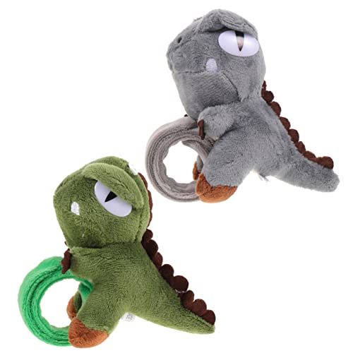 Milisten 2Stücke Slap Armbänder Dinosaurier für Lustige Tierdruckbänder und Sicheres und Langlebiges für Partys und von Milisten