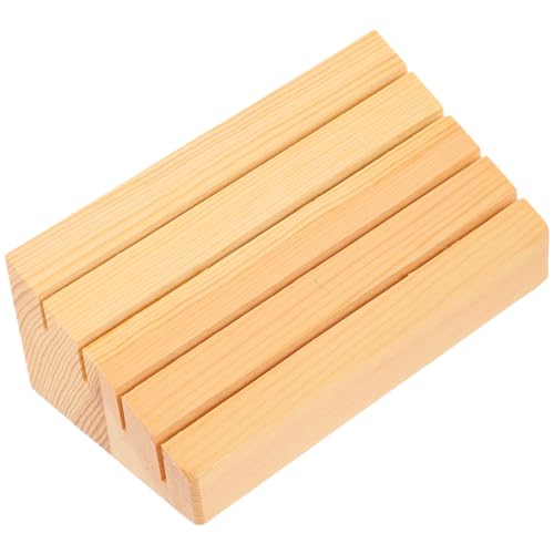 Milisten 2Stücke Spielkartenständer Holz Multifunktionaler Kartenhalter Organizer für Pokerkarten Stylischer Aufbewahrungsregal für Karten Zuhause Milisten 2Stücke Spielkartenständer Holz Multifunktionaler Kartenhalter Organizer für Pokerkarten Stylischer Aufbewahrungsregal für Karten Zuhause von Milisten