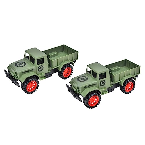Milisten 2Stücke Trägheit LKW Für Truck Modell Robustes Material Fördert Kognitive Fähigkeiten Und Motorik Für Jungen von Milisten