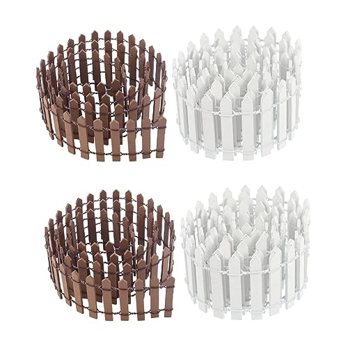 Milisten 2sets Mini-Zaun Tor Miniaturzaun Gitter Miniaturfiguren Mini -Zaun Kleines Zaunmodell Miniaturen Puppenbett Mini Lattenzaun Zäune Puppenhaus Pflanzen Tiere Hölzern 2pcs*2 Milisten 2sets Mini-Zaun Tor Miniaturzaun Gitter Miniaturfiguren Mini -Zaun Kleines Zaunmodell Miniaturen Puppenbett Mini Lattenzaun Zäune Puppenhaus Pflanzen Tiere Hölzern 2pcs*2 von Milisten