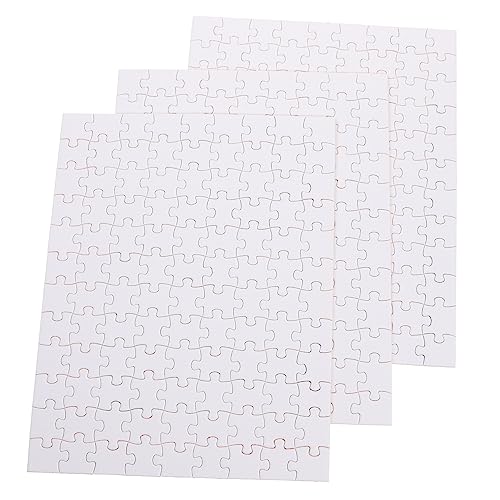 Milisten 3 Blätter Leeres Holz Puzzle für DIY Sublimationspuzzle Blanko Rätsel für Kreative Bastelprojekte und Personalisierte Milisten 3 Blätter Leeres Holz Puzzle für DIY Sublimationspuzzle Blanko Rätsel für Kreative Bastelprojekte und Personalisierte von Milisten