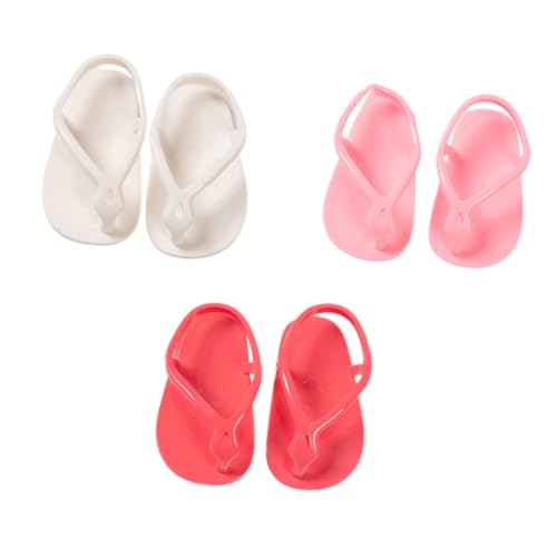 Milisten 3 Paare Fliegensandalen Puppe Schuhspielzeug Sandalen Für Kleine Schuhe Für Süße Schuhaccessoires Basteln Sie Kleine Sandalen Kreatives Schuhspielzeug Plastik Milisten 3 Paare Fliegensandalen Puppe Schuhspielzeug Sandalen Für Kleine Schuhe Für Süße Schuhaccessoires Basteln Sie Kleine Sandalen Kreatives Schuhspielzeug Plastik von Milisten