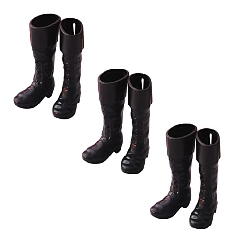 Milisten 3 Paare Mini -Simulation Santa Stiefel Weihnachtsdekorationen Miniaturschuhe Zum Basteln Mini-puppenhaus Mini-schuhzubehör Klein Weihnachten Puppenhausstiefel Dekore Abs Schwarz Milisten 3 Paare Mini -Simulation Santa Stiefel Weihnachtsdekorationen Miniaturschuhe Zum Basteln Mini-puppenhaus Mini-schuhzubehör Klein Weihnachten Puppenhausstiefel Dekore Abs Schwarz von Milisten