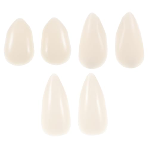 Milisten 3 Paare Realistische Vampirzähne aus Medizinischem Harz Sicher und Geruchlos Unisex Halloween Kostümzubehör für Cosplay und Party Deko ohne Kleber Klare Aufbewahrungsbox Milisten 3 Paare Realistische Vampirzähne aus Medizinischem Harz Sicher und Geruchlos Unisex Halloween Kostümzubehör für Cosplay und Party Deko ohne Kleber Klare Aufbewahrungsbox von Milisten