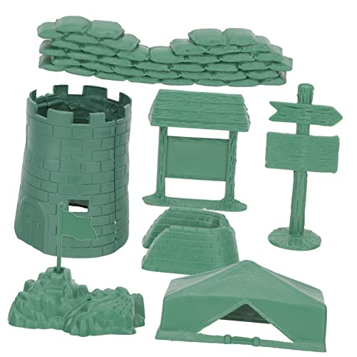 Milisten 3 Sätze Modellbau Spielzeugset Teiliges DIY Sandbox Zubehör für Kreative Szenen und Miniaturkriege für Jungen Fantasie und Handfertigkeit von Milisten