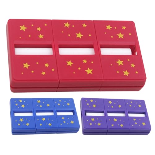 Milisten 3 Sätze Trickspielzeug Für Trickstab Stick-zubehör Wiederherstellen Zurückgekehrte Tricks Requisiten Hoch Bühnenaufführungs-Requisiten Cut Restore Stick Trick Plastik von Milisten