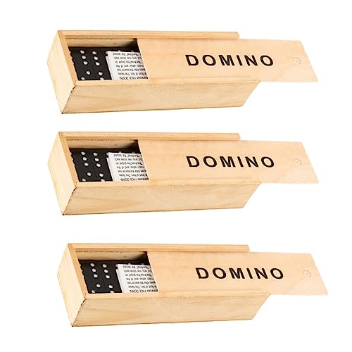 Milisten 3 Sets Dominosteine Bausteine Dominospiel Stapelspiele Dominos Für Domino Stacker Brettspiel Dominospiel Dominos Aus Holz Milisten 3 Sets Dominosteine Bausteine Dominospiel Stapelspiele Dominos Für Domino Stacker Brettspiel Dominospiel Dominos Aus Holz von Milisten