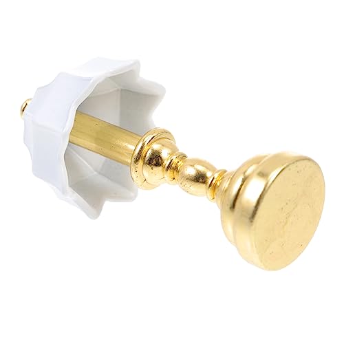 Milisten 3 Stck Puppenhaus Dekoration Mini Nachttischlampe Miniaturmöbel Ornament für Puppenstube Sammler Kleine Modellbeleuchtung von Milisten