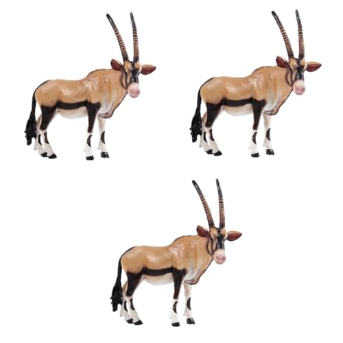 Milisten 3 Stck Realistisches Antilopenmodell Dekoration Detailgetreu Wildtier Figur Schmuck für Zuhause Büro Milisten 3 Stck Realistisches Antilopenmodell Dekoration Detailgetreu Wildtier Figur Schmuck für Zuhause Büro von Milisten