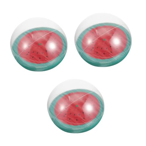 Milisten 3 Stck. Aufblasbarer Wassermelonen Strandball Wasserspielzeug für Strand Pool und Garten und Erwachsene Leicht zu Transportieren Schnell Aufzublasen Farbenfrohes Design Milisten 3 Stck. Aufblasbarer Wassermelonen Strandball Wasserspielzeug für Strand Pool und Garten und Erwachsene Leicht zu Transportieren Schnell Aufzublasen Farbenfrohes Design von Milisten