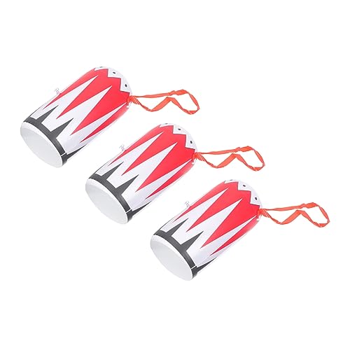 Milisten 3 Stück Aufblasbare Hüfttrommel Teilig PVC Leichtes Party Requisit für Rollenspiel Musikförderung Milisten 3 Stück Aufblasbare Hüfttrommel Teilig PVC Leichtes Party Requisit für Rollenspiel Musikförderung von Milisten