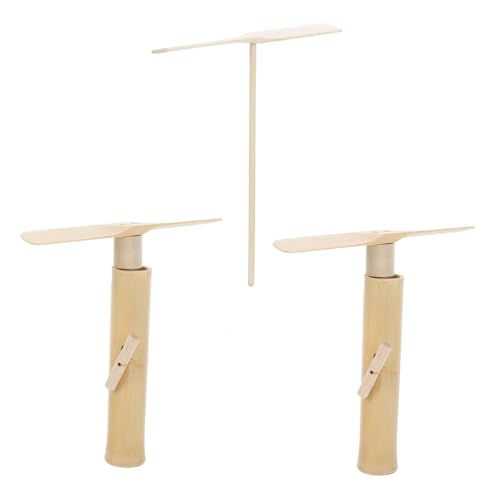 Milisten 3 Stück Bambus-libellen- Kind Mini Fliegende Libelle Klein Party Tragbar Fliegendes Libellenspielzeug Im Freien Drachen Outdoor Bambuslibelle Fliegt Holz von Milisten