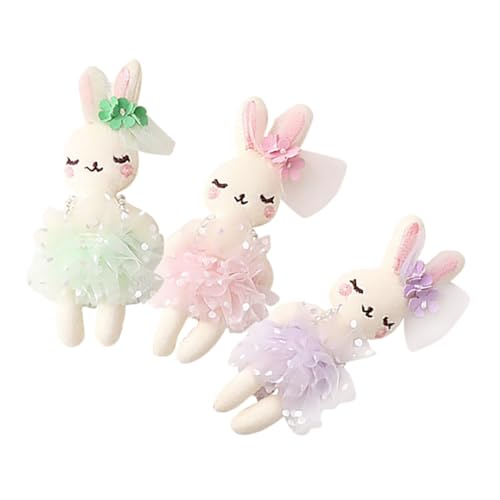 Milisten 3 Stück Baumwoll Plüschkaninchenpuppe Plüschhase Stofftier Kleine Hasenpuppe Ausgestopfte Hasen Weiche Hasenpuppe Ausgestopfter Hase DIY Ornament Süße Mini Kaninchenpuppe Milisten 3 Stück Baumwoll Plüschkaninchenpuppe Plüschhase Stofftier Kleine Hasenpuppe Ausgestopfte Hasen Weiche Hasenpuppe Ausgestopfter Hase DIY Ornament Süße Mini Kaninchenpuppe von Milisten