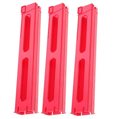 Milisten 3 Stück Domino Zug Zubehör Teiliges mit Domino Clips für Schnelles Ausgeben von Dominosteinen Zufällige Farben Langlebig und Leicht Fördert die Eltern Bindung von Milisten