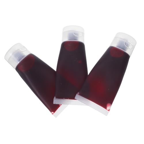 Milisten 3 Stück Gefälschte Plasma -Requisiten -Halloween Halloween -Dekoration Vampir Kunstblut Requisite Blutfälschung Cosplay Kunstblut Make- Milisten 3 Stück Gefälschte Plasma -Requisiten -Halloween Halloween -Dekoration Vampir Kunstblut Requisite Blutfälschung Cosplay Kunstblut Make- von Milisten