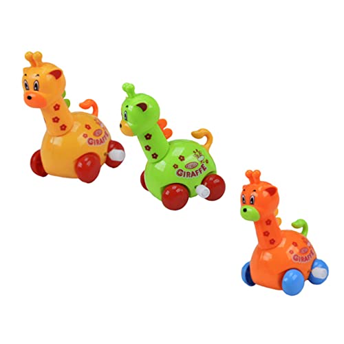 Milisten 3 Stück Giraffe Giraffen-Beißspielzeug -Giraffe -Giraffe Babyspielzeug Giraffe -Figur Aufziehspielzeug Giraffe Girrafe Abs Zufällige Farbe Milisten 3 Stück Giraffe Giraffen-Beißspielzeug -Giraffe -Giraffe Babyspielzeug Giraffe -Figur Aufziehspielzeug Giraffe Girrafe Abs Zufällige Farbe von Milisten