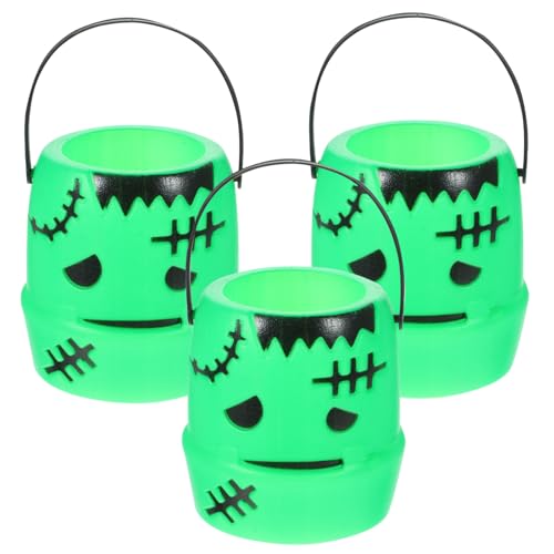 Milisten 3 Stück Halloween Kürbis Eimer Handliche Süßigkeitshalter für Partys Robuste und Leichte Candy Dekoration und Aufbewahrung für Süßigkeiten und Kleine Gegenstände Milisten 3 Stück Halloween Kürbis Eimer Handliche Süßigkeitshalter für Partys Robuste und Leichte Candy Dekoration und Aufbewahrung für Süßigkeiten und Kleine Gegenstände von Milisten