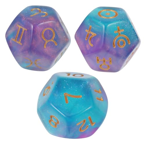 Milisten 3 Stück Konstellationswürfel Facettenreiche Würfel Mehrseitige Glückswürfel Requisiten Für Würfelspiele Zahlenwürfel Spielrequisiten Requisiten Für Brettspiele Violett Acryl Milisten 3 Stück Konstellationswürfel Facettenreiche Würfel Mehrseitige Glückswürfel Requisiten Für Würfelspiele Zahlenwürfel Spielrequisiten Requisiten Für Brettspiele Violett Acryl von Milisten