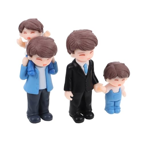 Milisten 3 Stück Mikro-Landschafts-Puppenornamente Dekoration Figur Mini Handwerk Vater-Kind-Skulpturen Sohn-Ornament Skulptur Menschenskulpturen Menschen skulptur Sohnstatue Harz Milisten 3 Stück Mikro-Landschafts-Puppenornamente Dekoration Figur Mini Handwerk Vater-Kind-Skulpturen Sohn-Ornament Skulptur Menschenskulpturen Menschen skulptur Sohnstatue Harz von Milisten