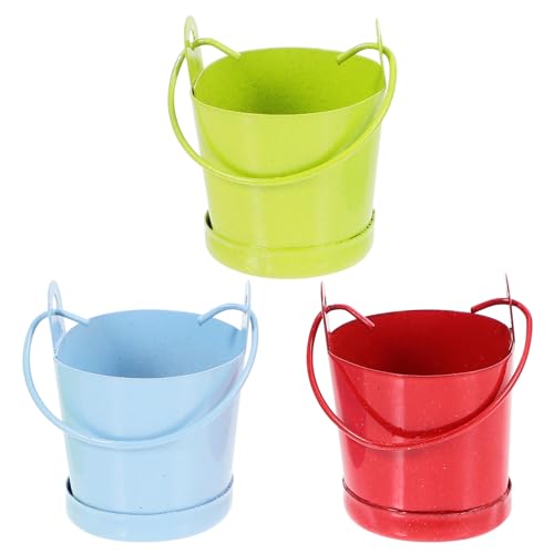 Milisten 3 Stück Mini-Blecheimer kleine Körbchen Kleiner Eimer drinnen Miniatur Puppenhaus wischeimer baustützen spielzeuge kleine Spielsachen Mini-Sandeimer dekorativer Eimer Weißblech Milisten 3 Stück Mini-Blecheimer kleine Körbchen Kleiner Eimer drinnen Miniatur Puppenhaus wischeimer baustützen spielzeuge kleine Spielsachen Mini-Sandeimer dekorativer Eimer Weißblech von Milisten