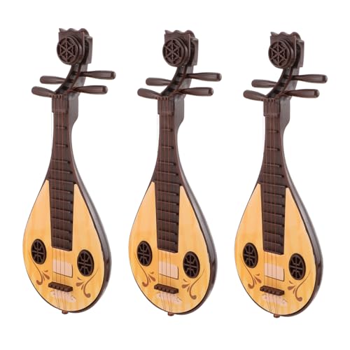 Milisten 3 Stück Miniatur Chinesische Pipa Musikinstrumente für Puppenhaus Dekoration Kleiner Pipa Requisiten für Mikrolandschaften Puppenzubehör Milisten 3 Stück Miniatur Chinesische Pipa Musikinstrumente für Puppenhaus Dekoration Kleiner Pipa Requisiten für Mikrolandschaften Puppenzubehör von Milisten