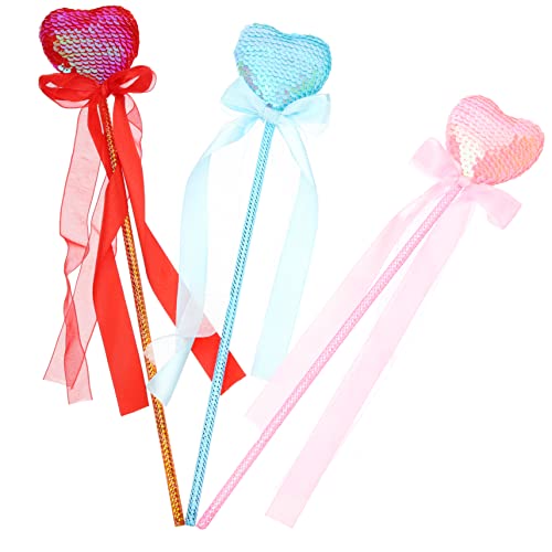 Milisten 3 Stück Paillettenliebe Stick Fee für Prinzessin Gastgeschenke funkeln Rosa Party süßer Prinzessinnen-Zauberstab Kindergeburtstag Mädchen Zauberstab Stoff Milisten 3 Stück Paillettenliebe Stick Fee für Prinzessin Gastgeschenke funkeln Rosa Party süßer Prinzessinnen-Zauberstab Kindergeburtstag Mädchen Zauberstab Stoff von Milisten